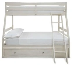 Robbinsdale Twin Over Full Bunk Bed W/ Under Bed Storage -Ashley B742 58P 58R 50 bunk bed 3 1