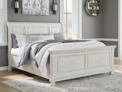 Robbinsdale Sleigh Bedroom Set -Ashley B742 77 54 96 bed 1