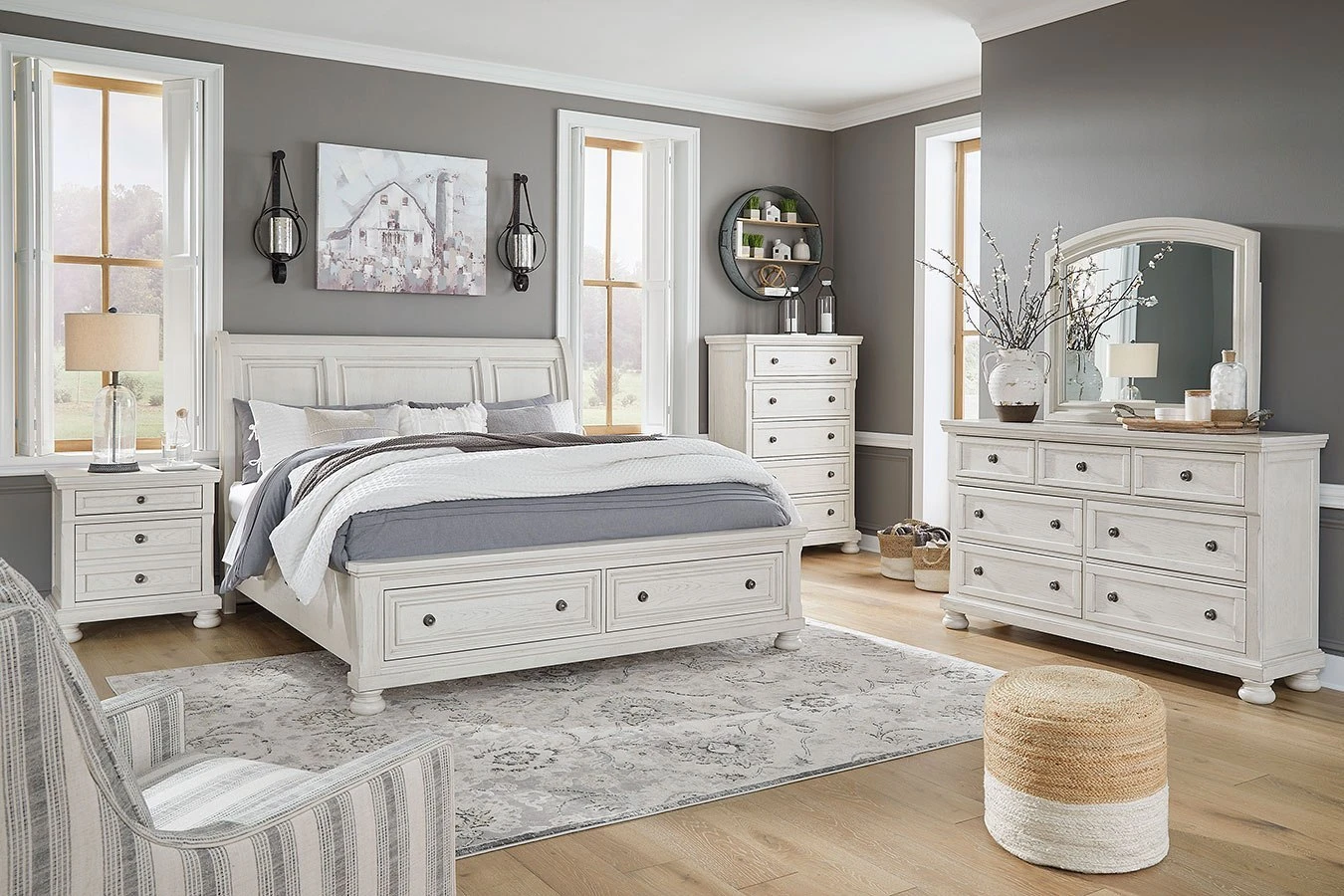 Robbinsdale Sleigh Storage Bedroom Set 2 Robbinsdale Sleigh Storage Bedroom Set - Image 2