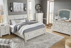 Robbinsdale Sleigh Storage Bedroom Set 14 Robbinsdale Sleigh Storage Bedroom Set -Ashley B742 77 74 98 br set 2