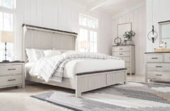 Darborn Panel Bedroom Set -Ashley B796 57 54 97 br set 4