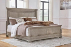 Lexorne Sleigh Bed 14 Lexorne Sleigh Bed -Ashley B924 57 54 bed 1