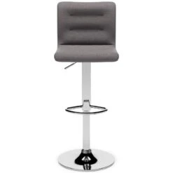 Pollzen Gray Upholstered Swivel Barstool (Set Of 2) 11 Pollzen Gray Upholstered Swivel Barstool (Set Of 2) -Ashley D121 830 barstool 5