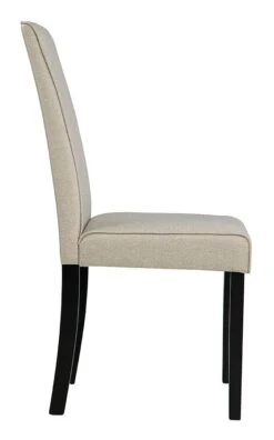Kimonte Beige Side Chair (Set Of 2) -Ashley D250 05 chair 5