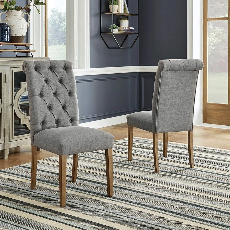 Harvina Gray Side Chair (Set Of 2) 1 Harvina Gray Side Chair (Set Of 2)
