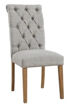 Harvina Light Gray Side Chair (Set Of 2) -Ashley D324 02 chair 3