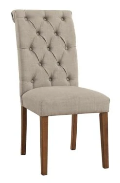 Harvina Beige Side Chair (Set Of 2) -Ashley D324 03 chair 3