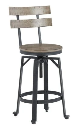 Lesterton Swivel Barstool (Set Of 2) -Ashley D334 124 barstool 4