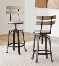 Karisslyn Swivel Barstool (Set Of 2)
