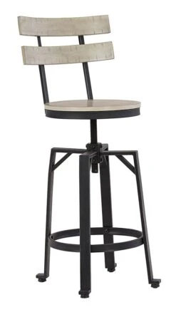 Karisslyn Swivel Barstool (Set Of 2) -Ashley D336 124 barstool 4 1