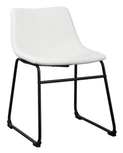 Centiar White Side Chair (Set Of 2) -Ashley D372 07 chair 5