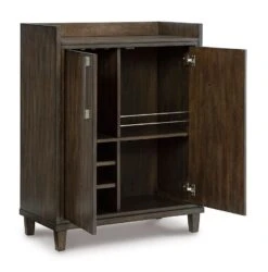 Wittland Bar Cabinet 7 Wittland Bar Cabinet -Ashley D374 66 bar cabinet 4