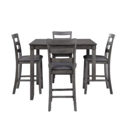 Bridson 5-Piece Square Counter Height Dining Set -Ashley D383 223 5piece ch dr set 4