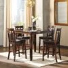 Bennox 5-Piece Counter Height Dining Set