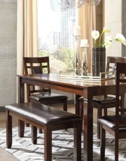 Bennox 6-Piece Dining Room Set 6 Bennox 6-Piece Dining Room Set -Ashley D384 325 set 3