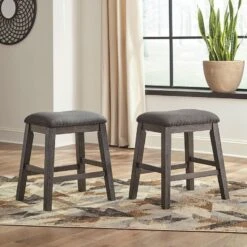Caitbrook Upholstered Stool (Set Of 2)
