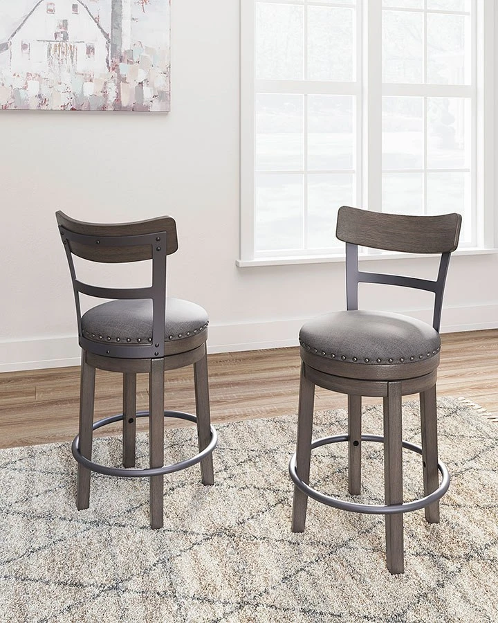 Caitbrook Swivel Barstool 1 Caitbrook Swivel Barstool