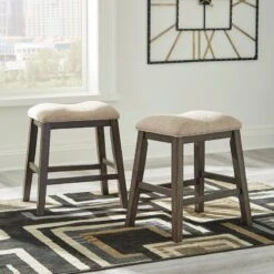 Rokane Counter Height Dining Room Set W/ Stools