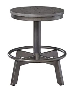 Torjin Gray Swivel Stool (Set Of 2) -Ashley D440 324 stool 4