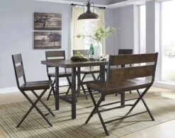 Kavara Counter Height Dining Room Set W/ Bench -Ashley D469 13 124 323 set w bench 1