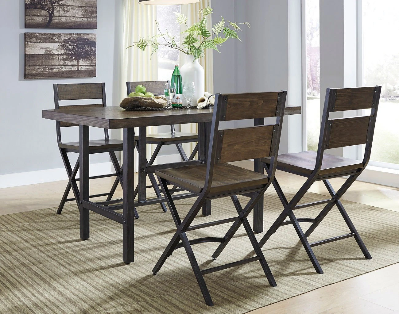 Kavara Counter Height Dining Room Set 3 Kavara Counter Height Dining Room Set - Image 3