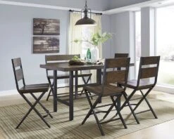 Kavara Counter Height Dining Room Set 18 Kavara Counter Height Dining Room Set -Ashley D469 13 124 set 4