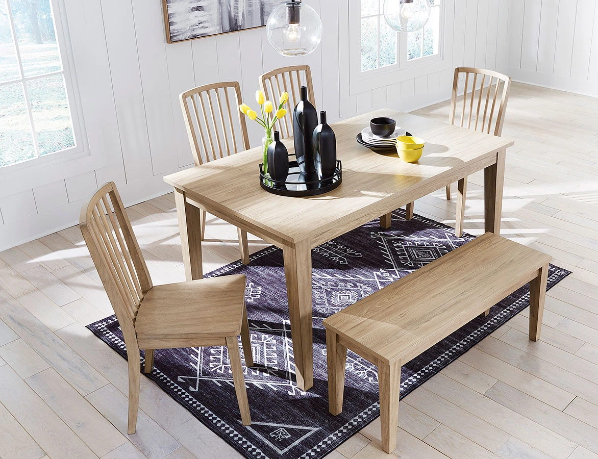 Gleanville Dining Room Set W/ Bench 8 Gleanville Dining Room Set W/ Bench - Image 8