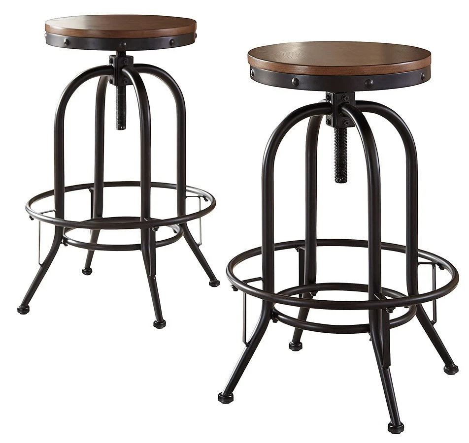 Valebeck Tall Swivel Barstool (Set Of 2) 2 Valebeck Tall Swivel Barstool (Set Of 2) - Image 2