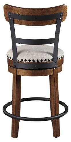 Valebeck Swivel Barstool (Vintage Brown) 7 Valebeck Swivel Barstool (Vintage Brown) -Ashley D546 424 barstool 4
