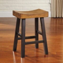 Glosco Saddle Stool (Set Of 2)