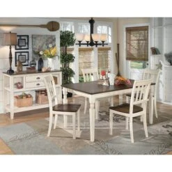Whitesburg Rectangular Dining Room Set -Ashley D583 25 cdr set 2