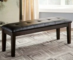 Haddigan Large Upholstered Bench