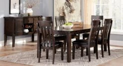 Haddigan Rectangular Dining Room Set -Ashley D596 35 01 dr set 3