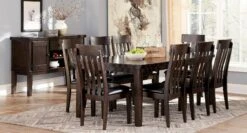 Haddigan Rectangular Dining Room Set -Ashley D596 35 01 dr set 5
