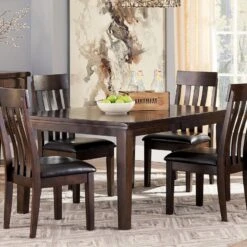 Haddigan Rectangular Dining Room Set -Ashley D596 35 table 1
