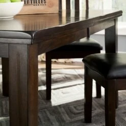 Haddigan Rectangular Extension Table -Ashley D596 35 table 3 1
