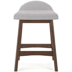 Lyncott Light Gray Counter Height Chair (Set Of 2) -Ashley D615 124 chair 4