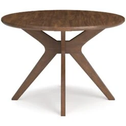 Lyncott Round Dining Table -Ashley D615 15 table 3 1