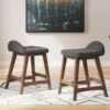 Lyncott Charcoal Counter Height Chair (Set Of 2)