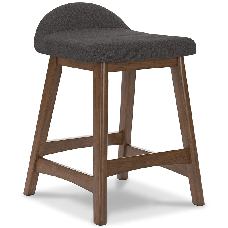 Lyncott Charcoal Counter Height Chair (Set Of 2) 5 Lyncott Charcoal Counter Height Chair (Set Of 2) - Image 5