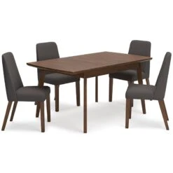 Lyncott Dining Room Set W/ Charcoal Chairs 23 Lyncott Dining Room Set W/ Charcoal Chairs -Ashley D615 35 02 set 3