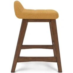 Lyncott Mustard Counter Height Chair (Set Of 2) 12 Lyncott Mustard Counter Height Chair (Set Of 2) -Ashley D615 424 chair 6