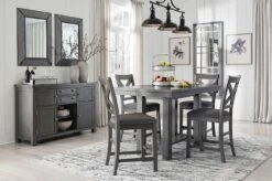 Myshanna Counter Height Dining Room Set 20 Myshanna Counter Height Dining Room Set -Ashley D629 32 124 set 2