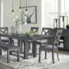 Myshanna Dining Room Set W/ Bench