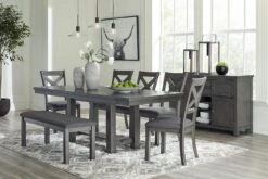 Myshanna Dining Room Set W/ Bench -Ashley D629 45 01 00 set 2