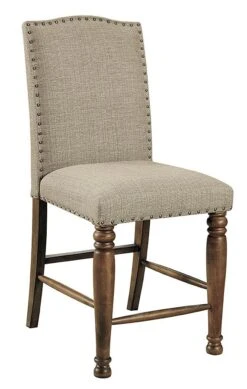 Lettner Upholstered Barstool (Set Of 2) -Ashley D733 124 chair 3
