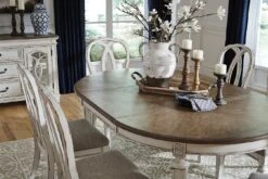 Realyn Oval Dining Table -Ashley D743 35 table 3
