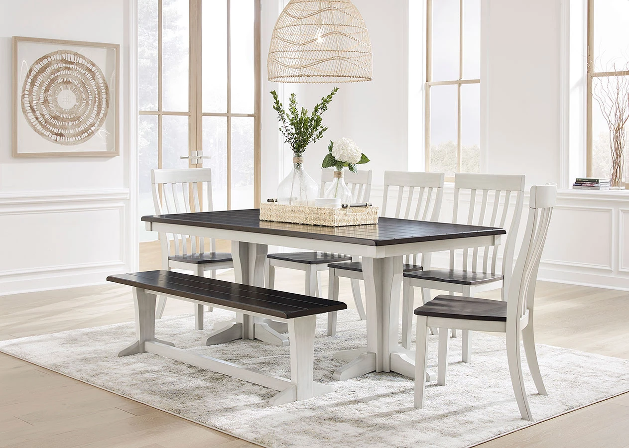 Darborn Dining Room Set W/ Bench 7 Darborn Dining Room Set W/ Bench - Image 7