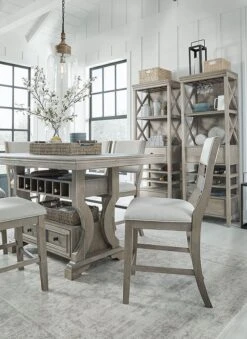 Moreshire Counter Height Dining Room Set -Ashley D799 32 124 set 5