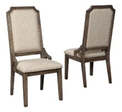 Wyndahl Dining Room Set W/ Bench -Ashley D813 02 chair 4